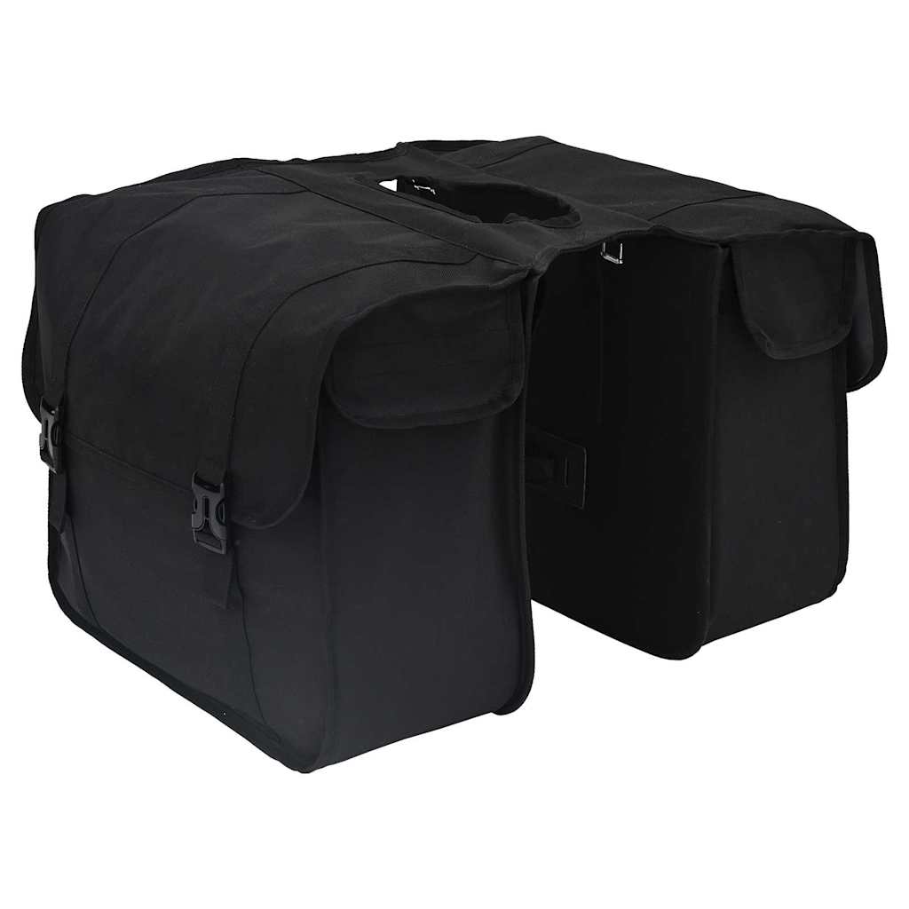 Vidaxl fietstas zwart 40 x 18.5 x 35 cm polyester