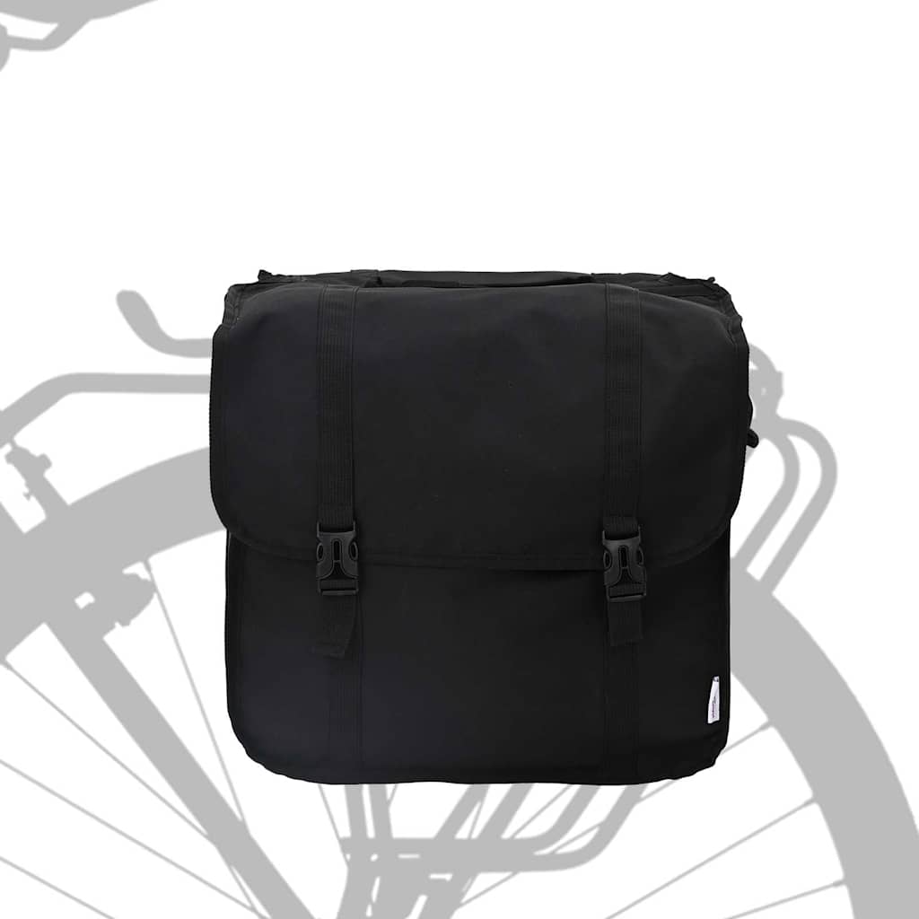 Vidaxl fietstas zwart 40 x 18.5 x 35 cm polyester