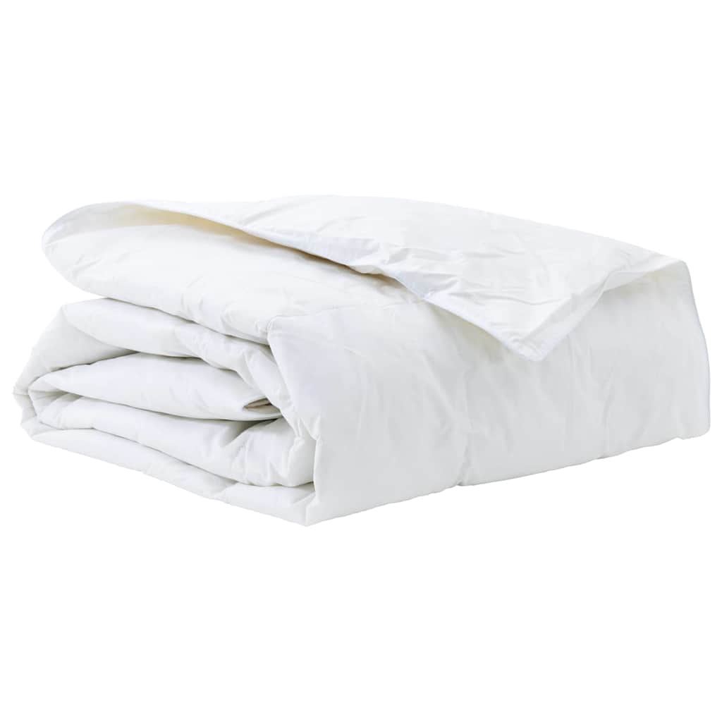 Vidaxl dekbed wit 140 x 200 cm veren
