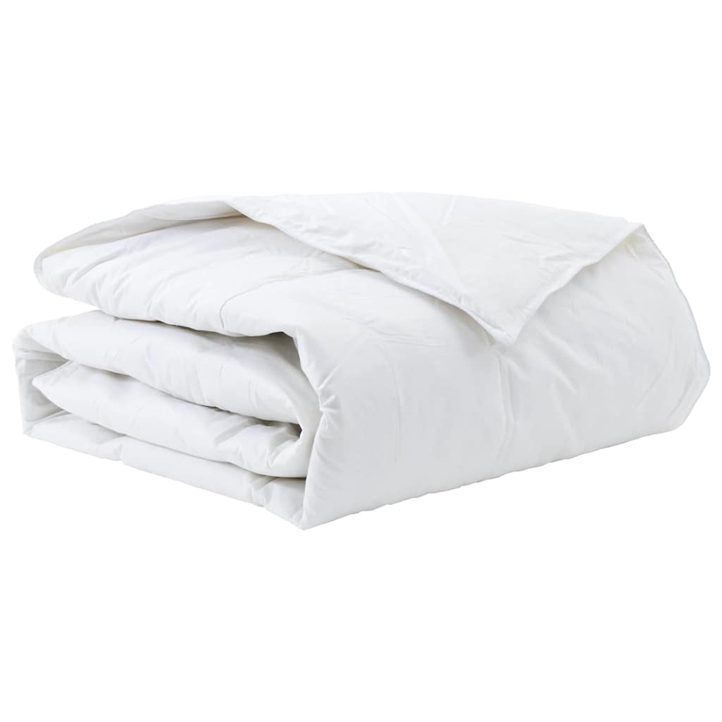 Vidaxl winter dekbed wit 135 x 220 cm veren