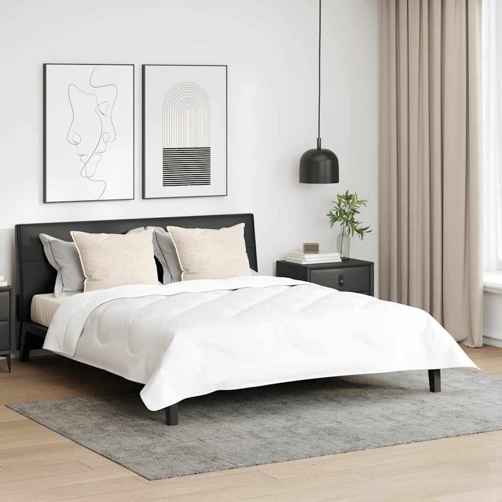 Vidaxl hoofdkussen met kussen 2 pcs wit 50 x 75 cm katoen