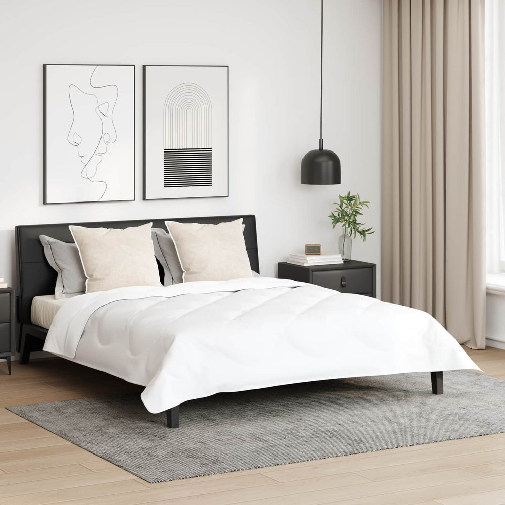Vidaxl hoofdkussen met kussen 2 pcs wit 80 x 80 cm katoen