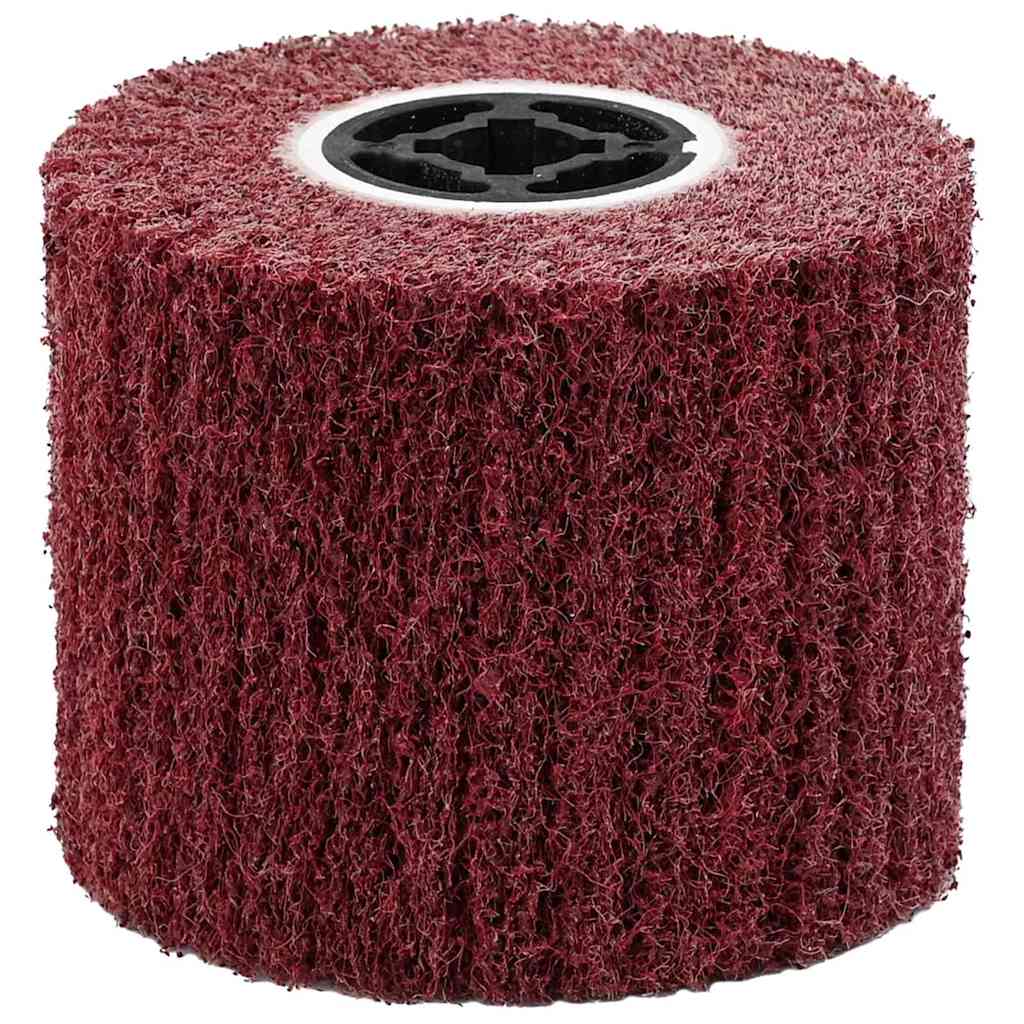 Vidaxl schuurrollen 3 pcs rood 12 x 12 x 10 cm synthetische vezel