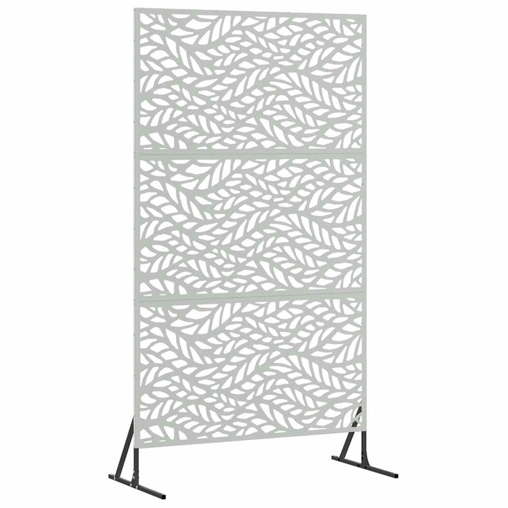 Vidaxl privacyscherm grijs 100 x 50 x 180 cm staal