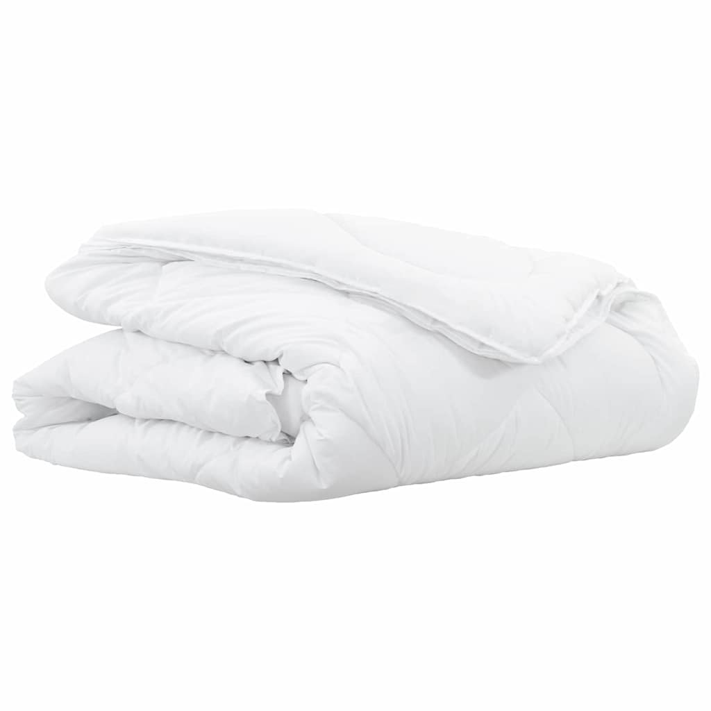 Vidaxl 2-in-1 dekbed wit 140 x 220 cm polyester