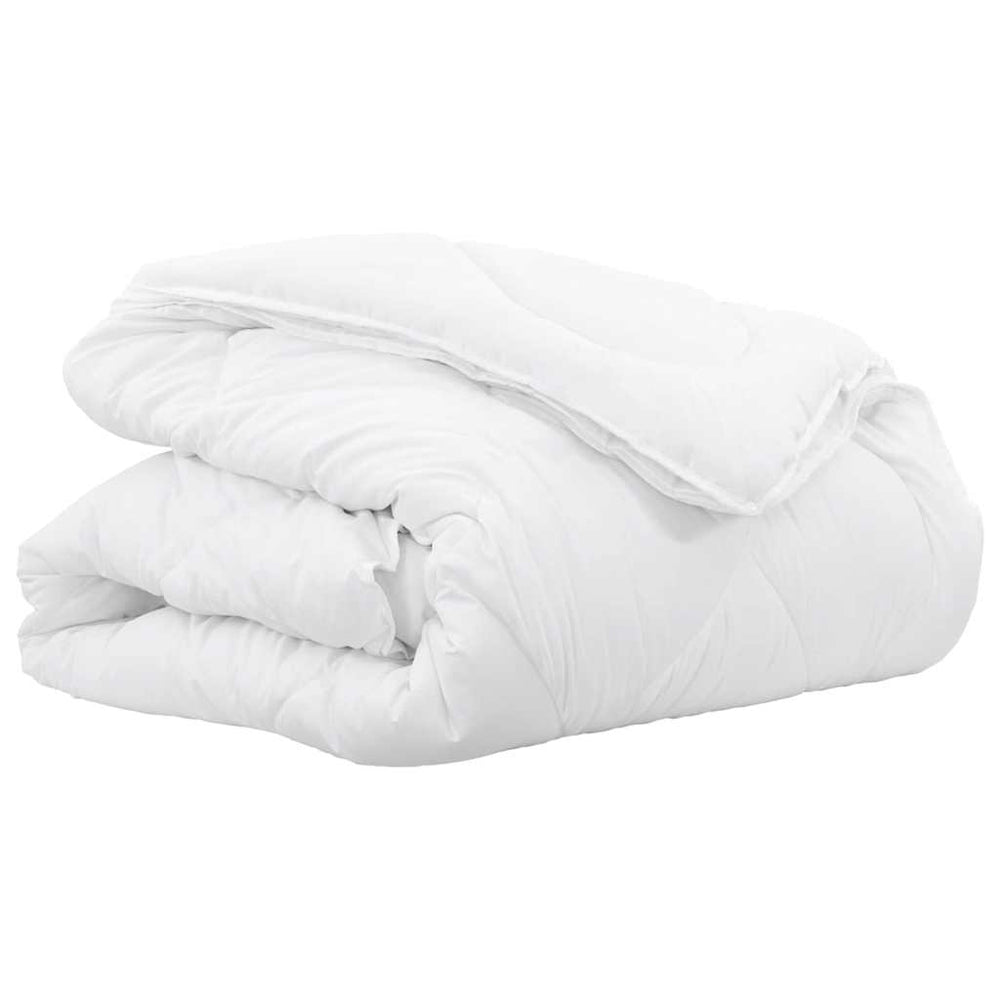 Vidaxl 2-in-1 dekbed wit 260 x 220 cm polyester