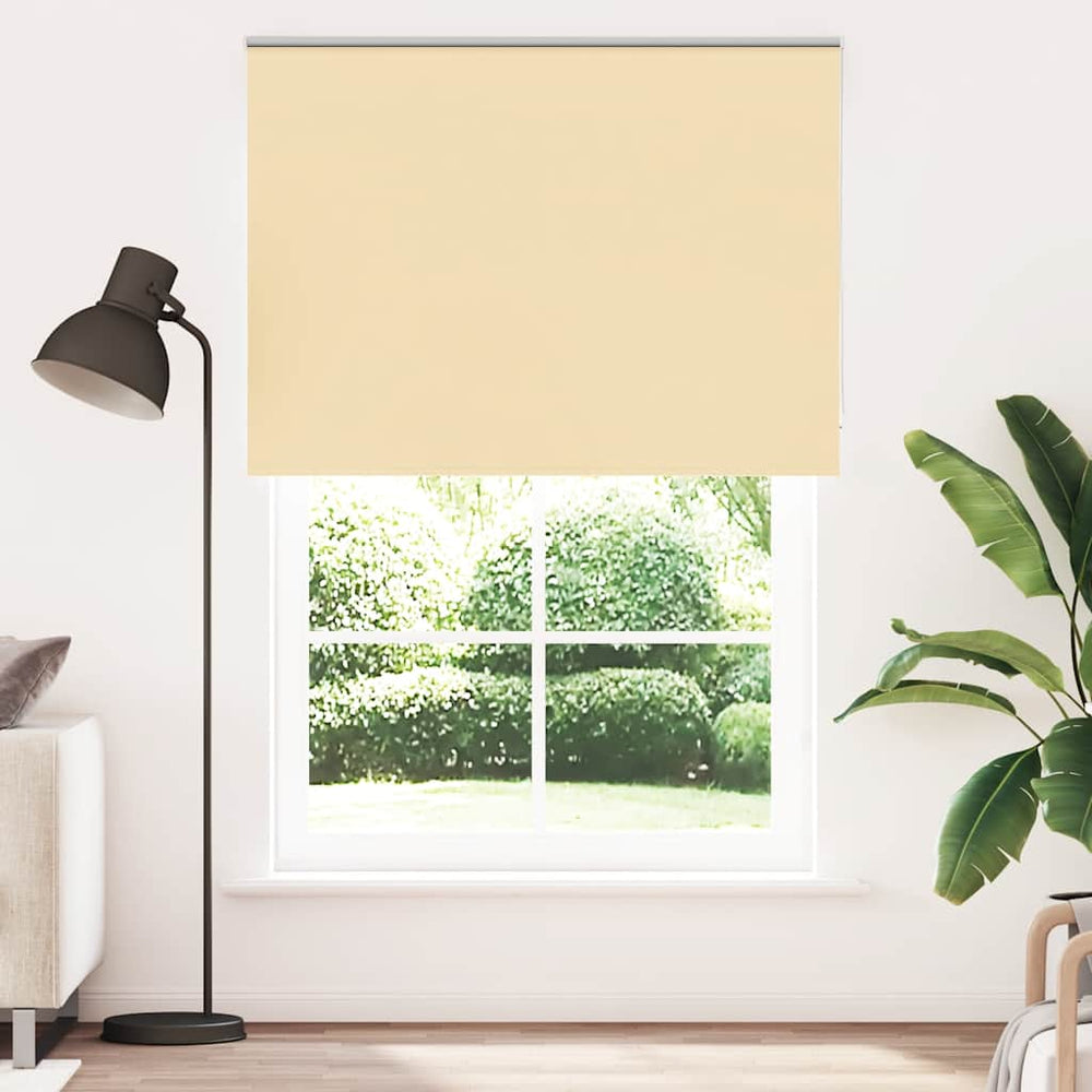 Vidaxl rolgordijn verduisterend 150x210 cm stofbreedte 146,6 cm beige