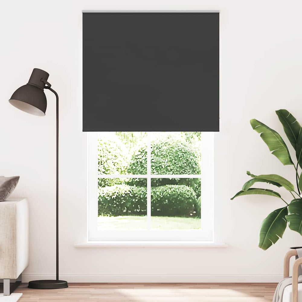 Vidaxl rolgordijn verduisterend 135x210 cm stofbreedte 131,6 cm zwart