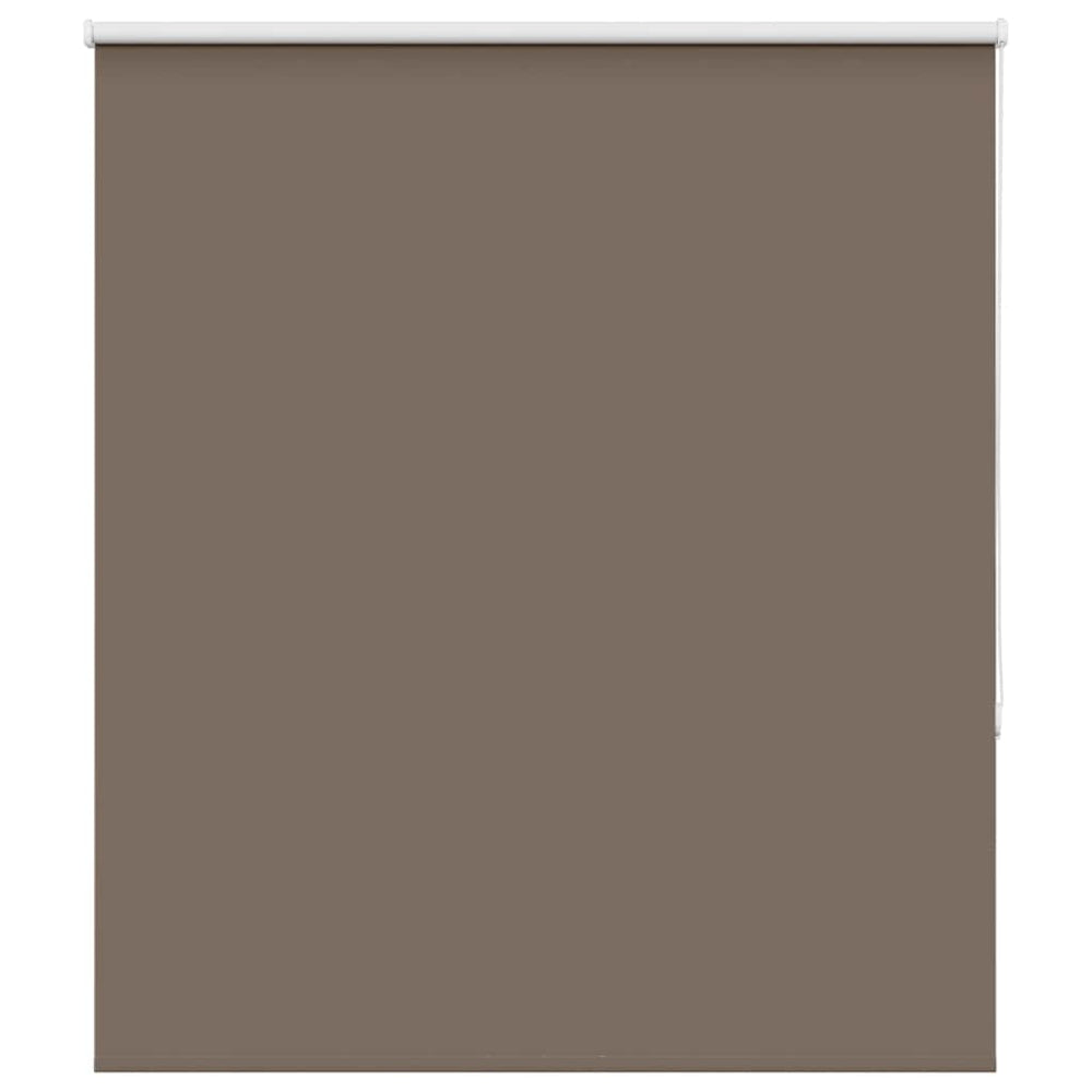 Vidaxl rolgordijn verduisterend koffie 140x130 cm stofbreedte 136,6 cm