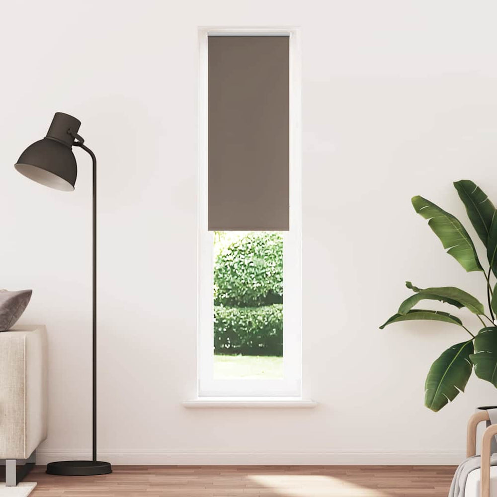 Vidaxl rolgordijn verduisterend koffie 55x210 cm stofbreedte 50,7 cm