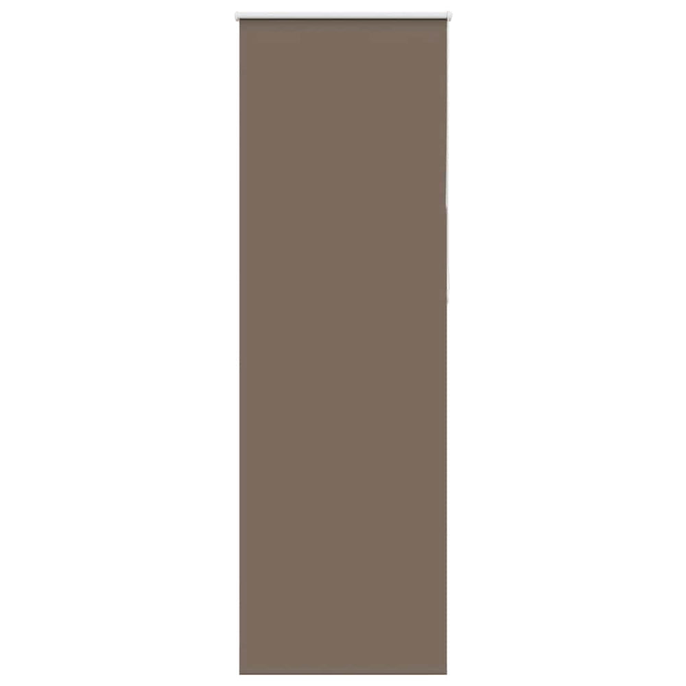 Vidaxl rolgordijn verduisterend koffie 65x210 cm stofbreedte 60,7 cm
