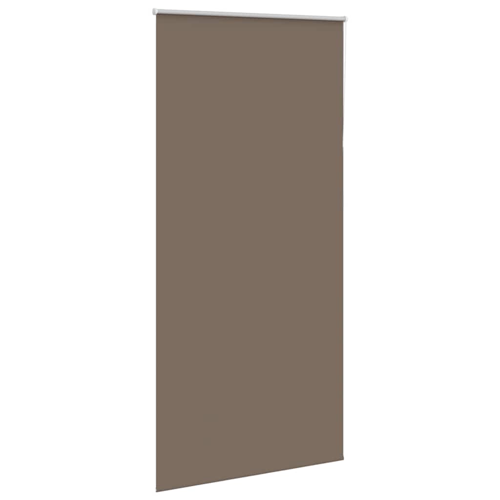 Vidaxl rolgordijn verduisterend koffie 115x210 cm stofbreedte 110,7 cm