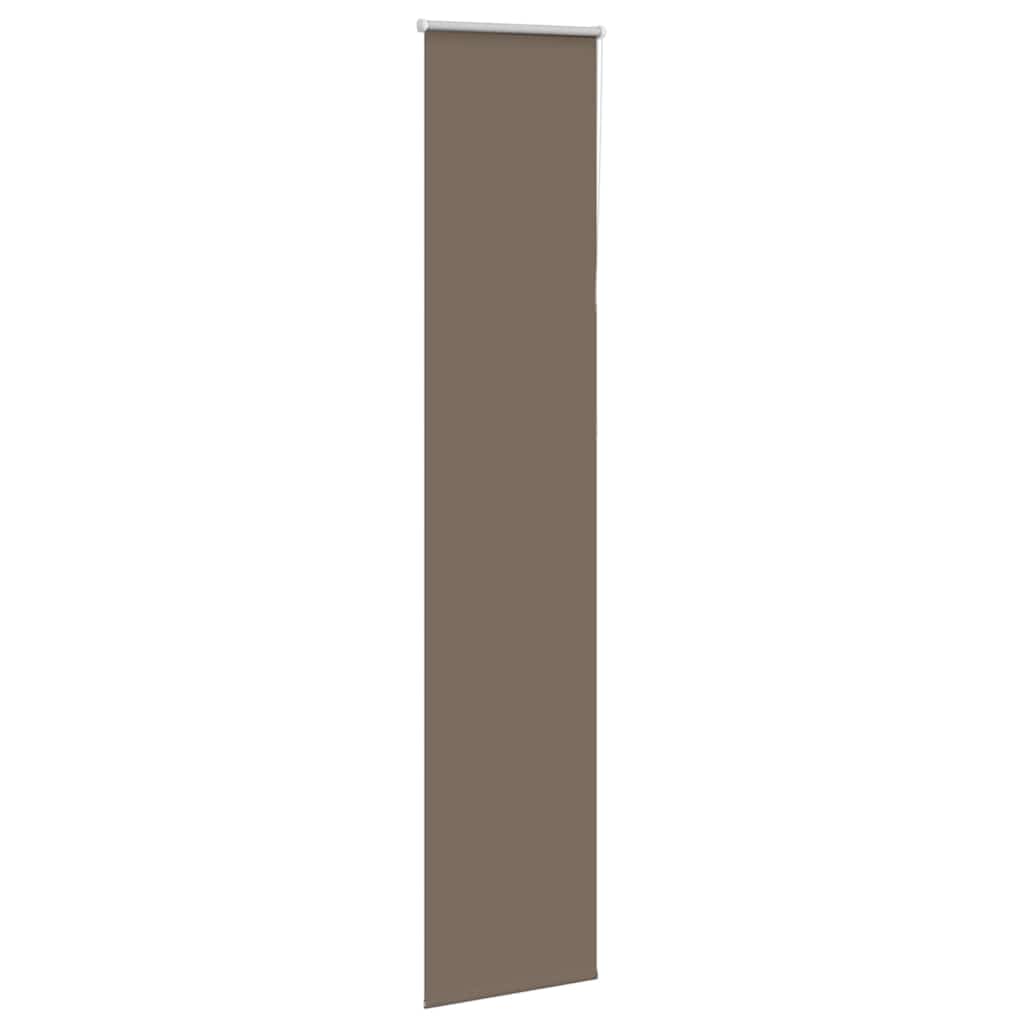 Vidaxl rolgordijn verduisterend koffie 45x230 cm stofbreedte 40,7 cm