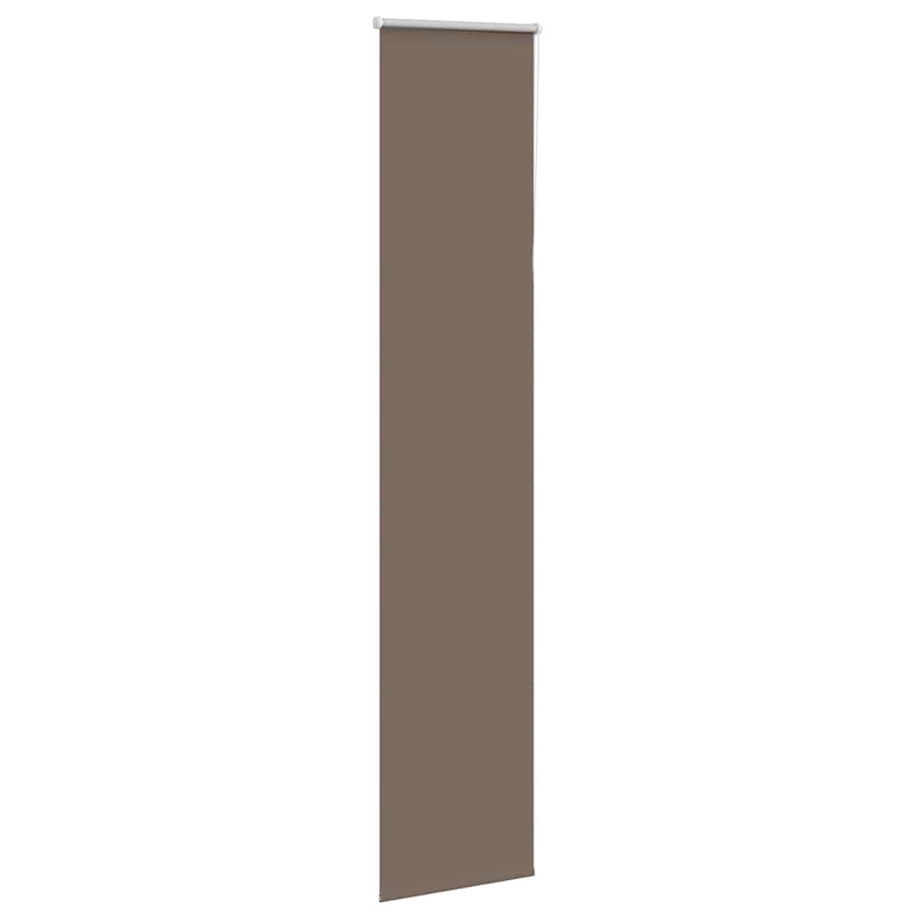 Vidaxl rolgordijn verduisterend koffie 50x230 cm stofbreedte 45,7 cm