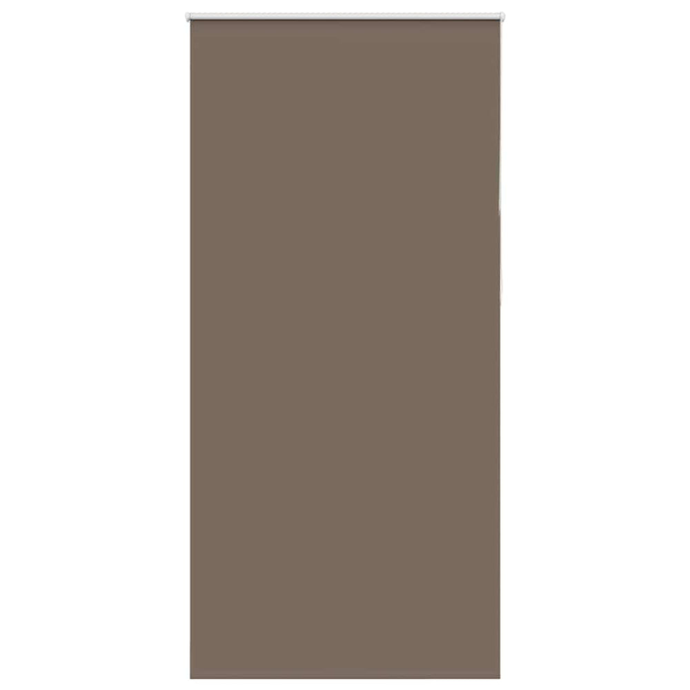 Vidaxl rolgordijn verduisterend koffie 100x230 cm stofbreedte 95,7 cm