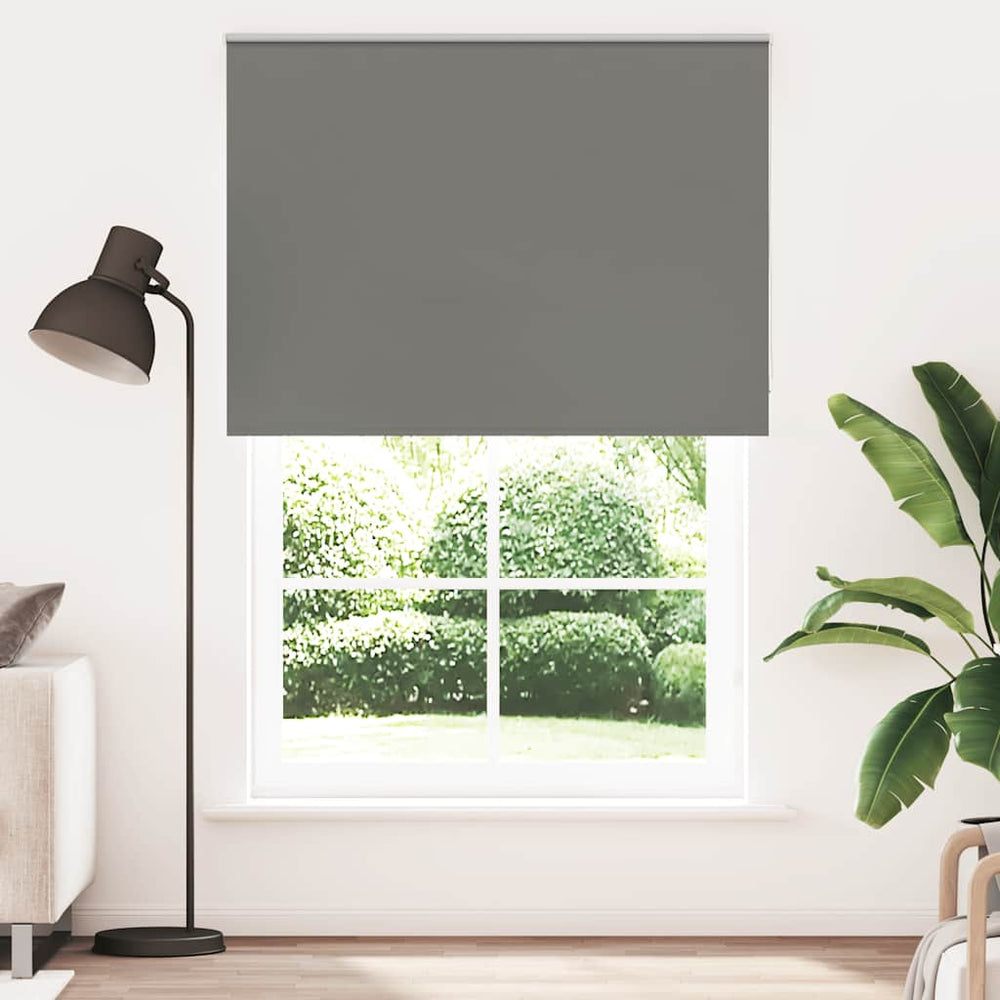 Vidaxl rolgordijn verduisterend 165x230 cm stofbreedte 161,6 cm grijs