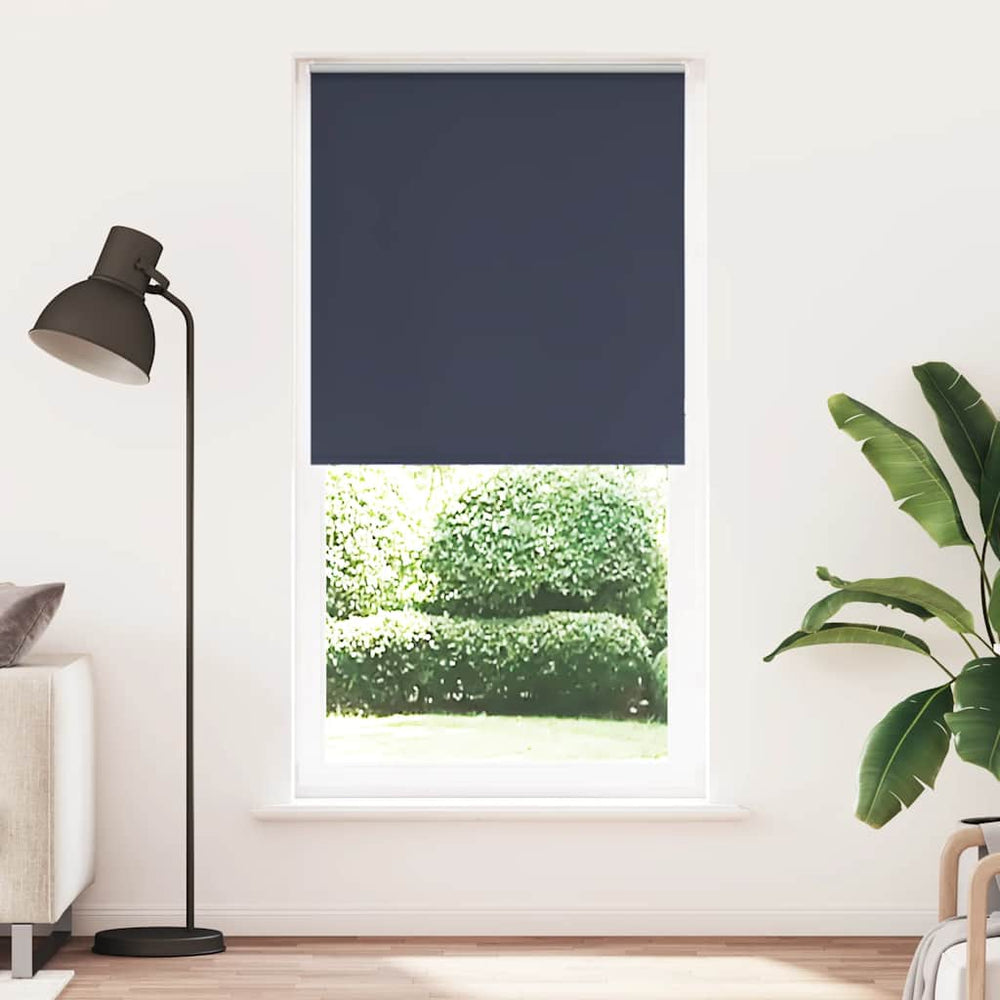 Vidaxl rolgordijn verduisterend 110x210 cm stofbreedte 105,7 cm blauw
