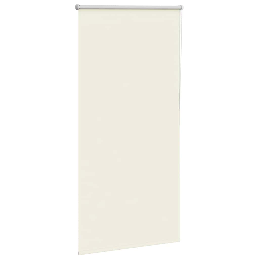 Vidaxl rolgordijn verduisterend gebroken wit 85x150 cm stofbreedte