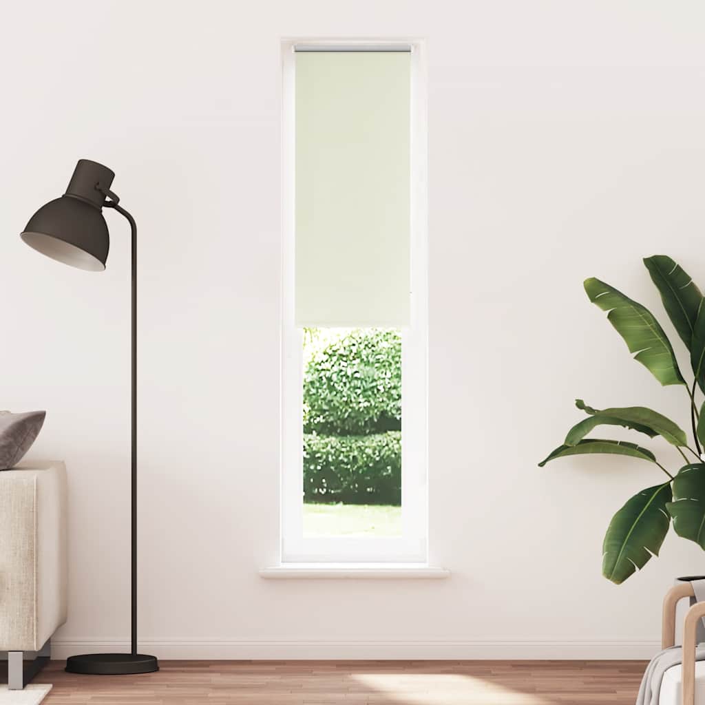 Vidaxl rolgordijn verduisterend 60x230 cm stofbreedte gebroken wit