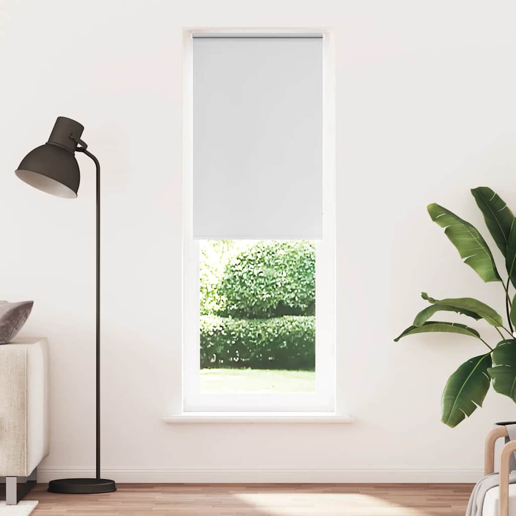 Vidaxl rolgordijn verduisterend 65x210cm stofbreedte 60,7 cm wit