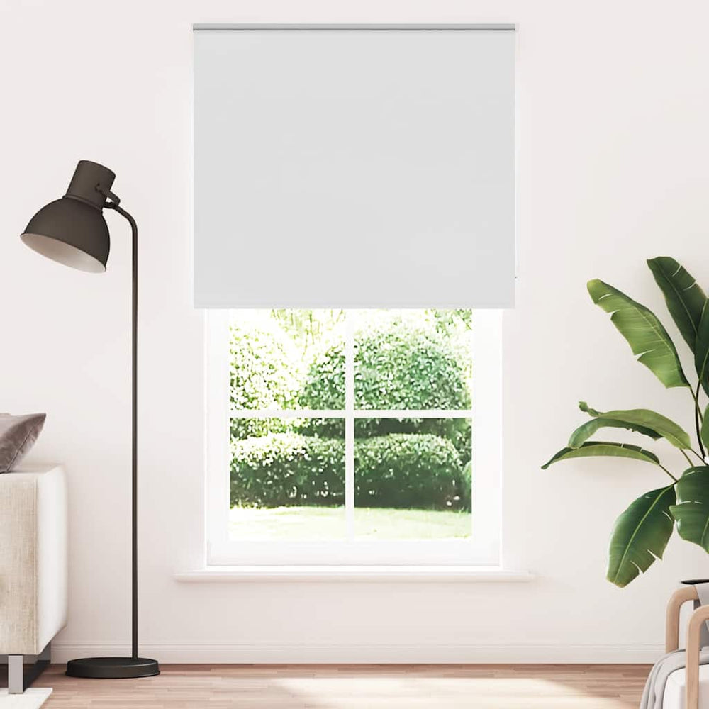 Vidaxl rolgordijn verduisterend 135x210 cm stofbreedte 131,6 cm wit