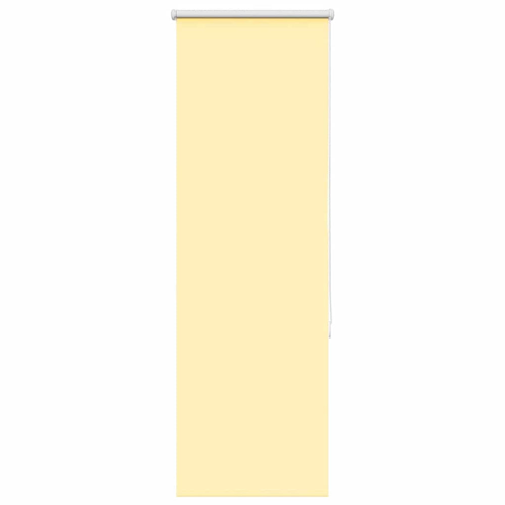 Vidaxl rolgordijn 40x130 cm stof verduisterend geel stofbreedte 35,7cm