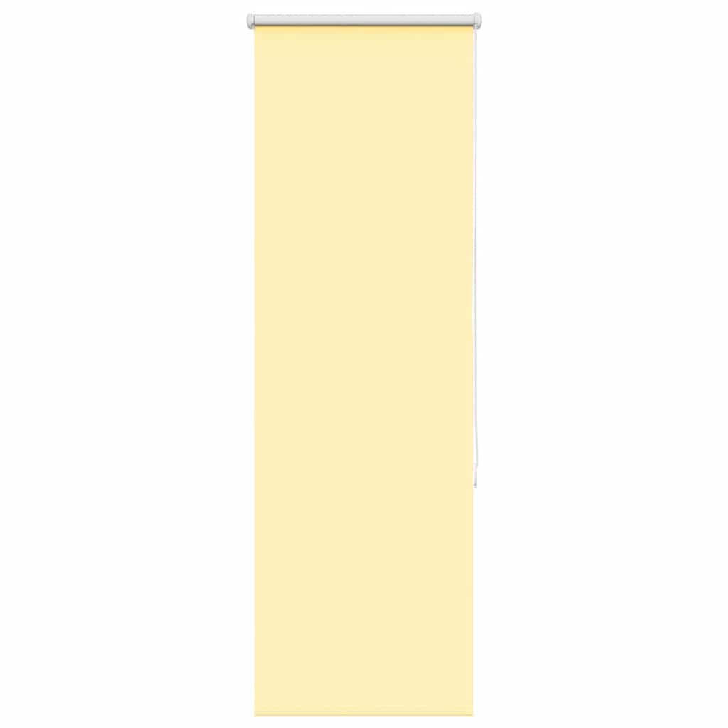 Vidaxl rolgordijn 40x130 cm stof verduisterend geel stofbreedte 35,7cm
