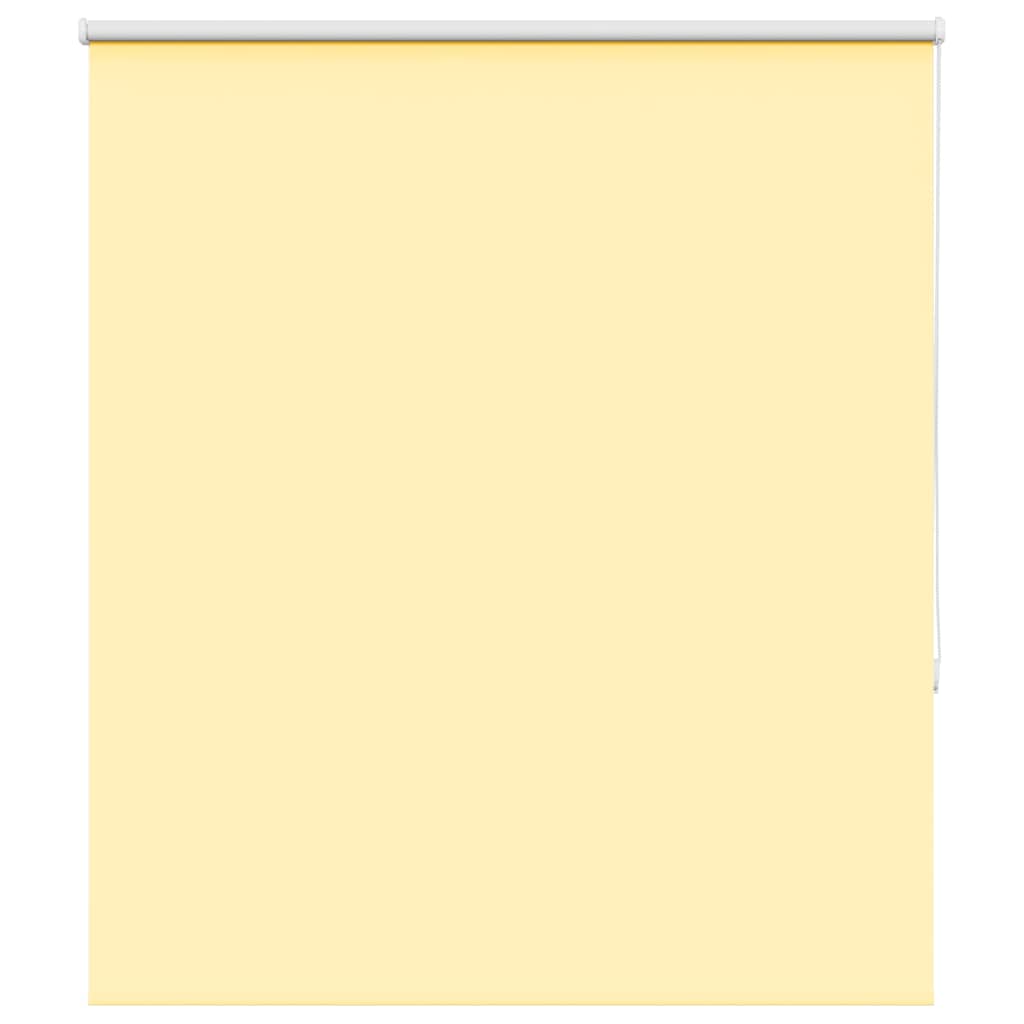 Vidaxl rolgordijn 125x150 cm verduisterend stofbreedte 121,6 cm geel