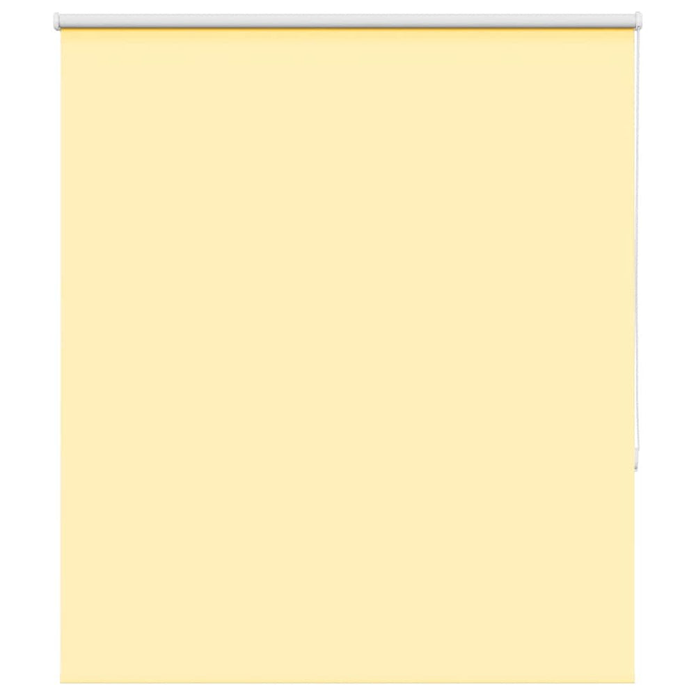 Vidaxl rolgordijn verduisterend 130x150 cm stofbreedte 126,6 cm geel