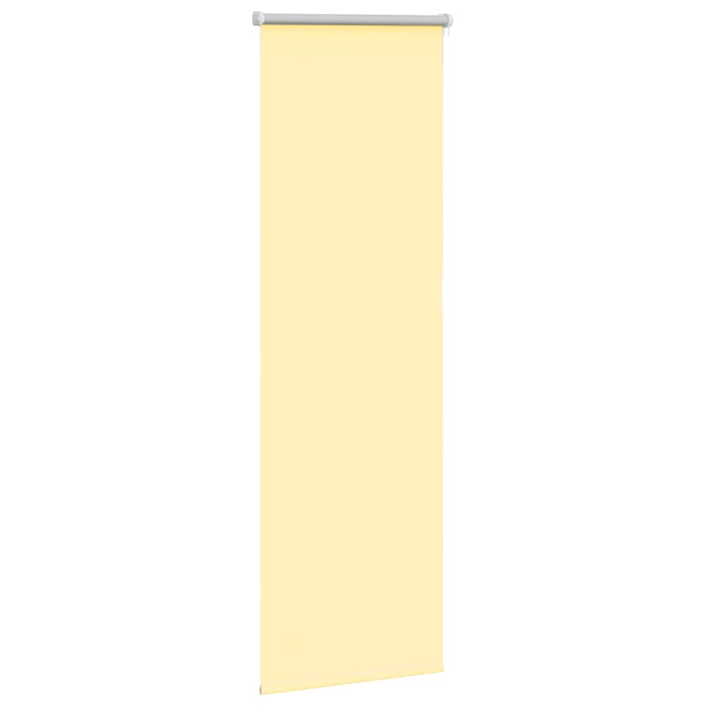 Vidaxl rolgordijn 55x175 cm verduisterend stofbreedte 50,7cm geel