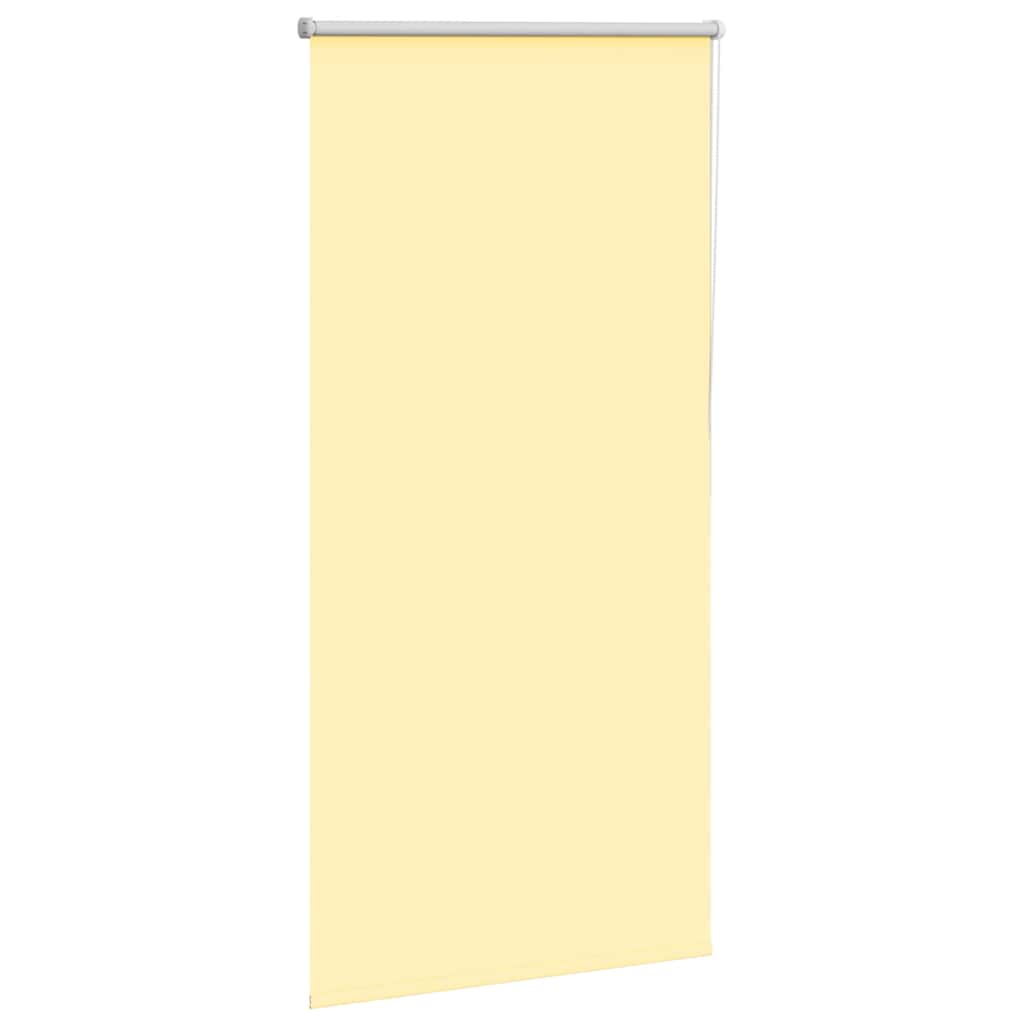 Vidaxl rolgordijn verduisterend 70x175 cm stofbreedte 65,7 cm geel