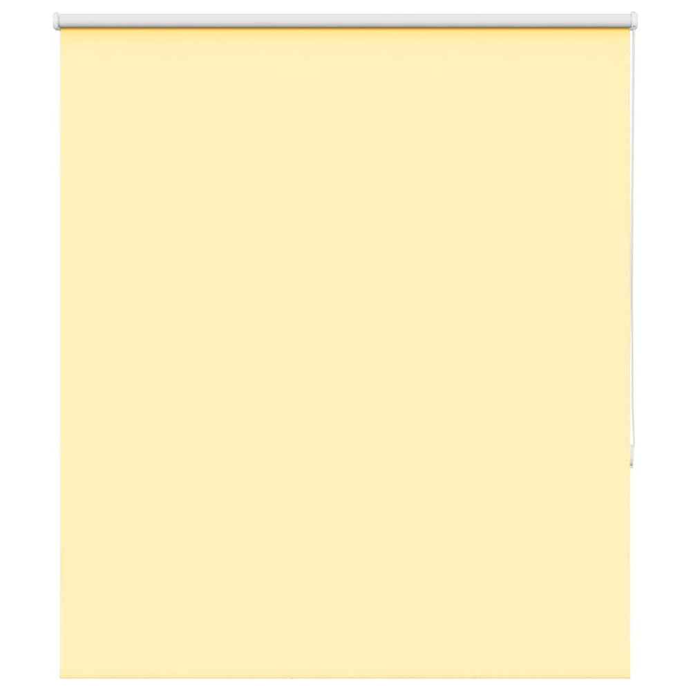 Vidaxl rolgordijn verduisterend 125x175 cm stofbreedte 121,6 cm geel