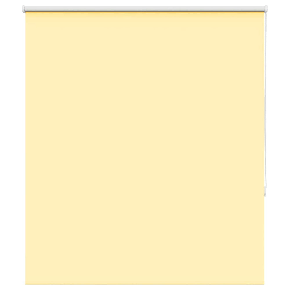 Vidaxl rolgordijn verduisterend 135x175 cm stofbreedte 131,6 cm geel