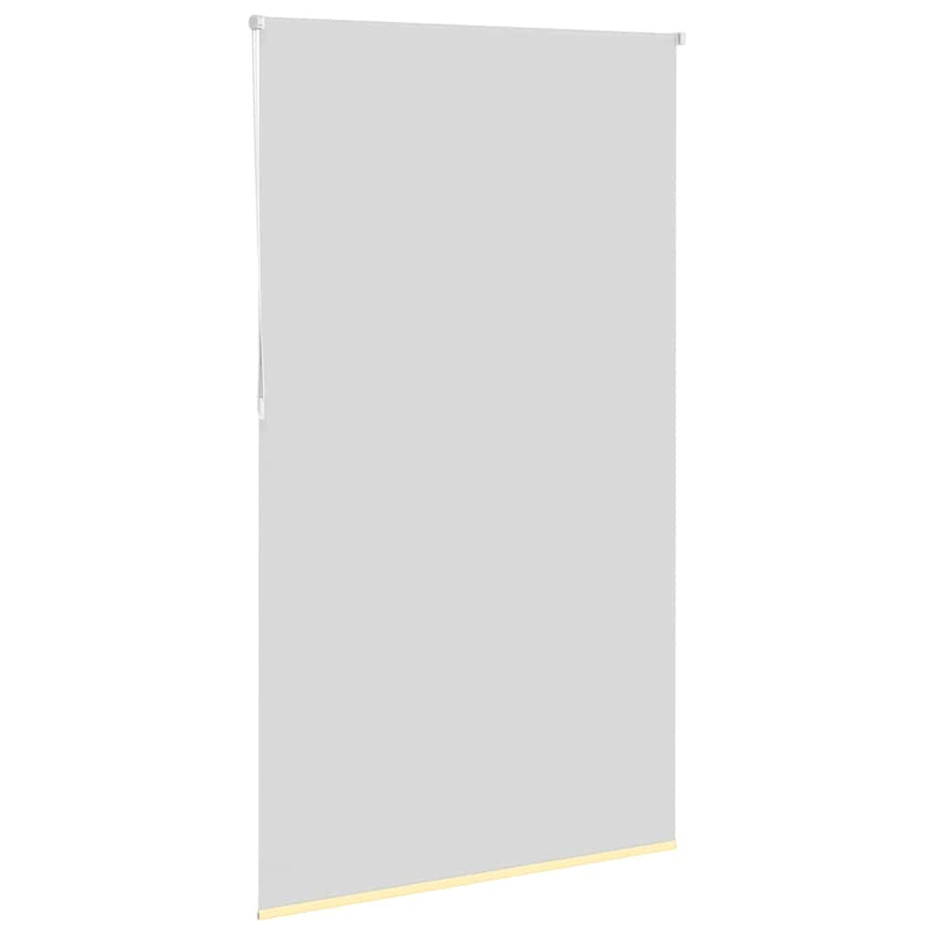 Vidaxl rolgordijn verduisterend 125x210 cm stofbreedte 121,6 cm geel