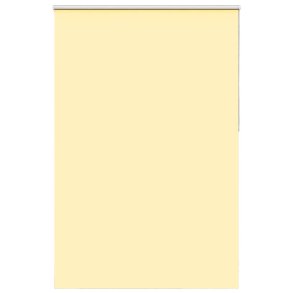 Vidaxl rolgordijn verduisterend 150x210 cm stofbreedte 146,6 cm geel