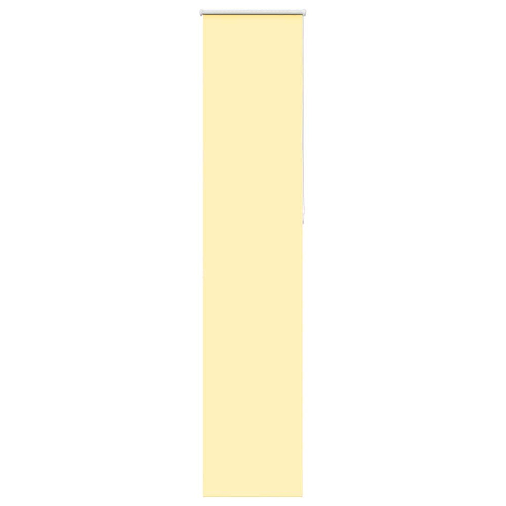 Vidaxl rolgordijn verduisterend 60x230 cm stofbreedte 55,7cm geel