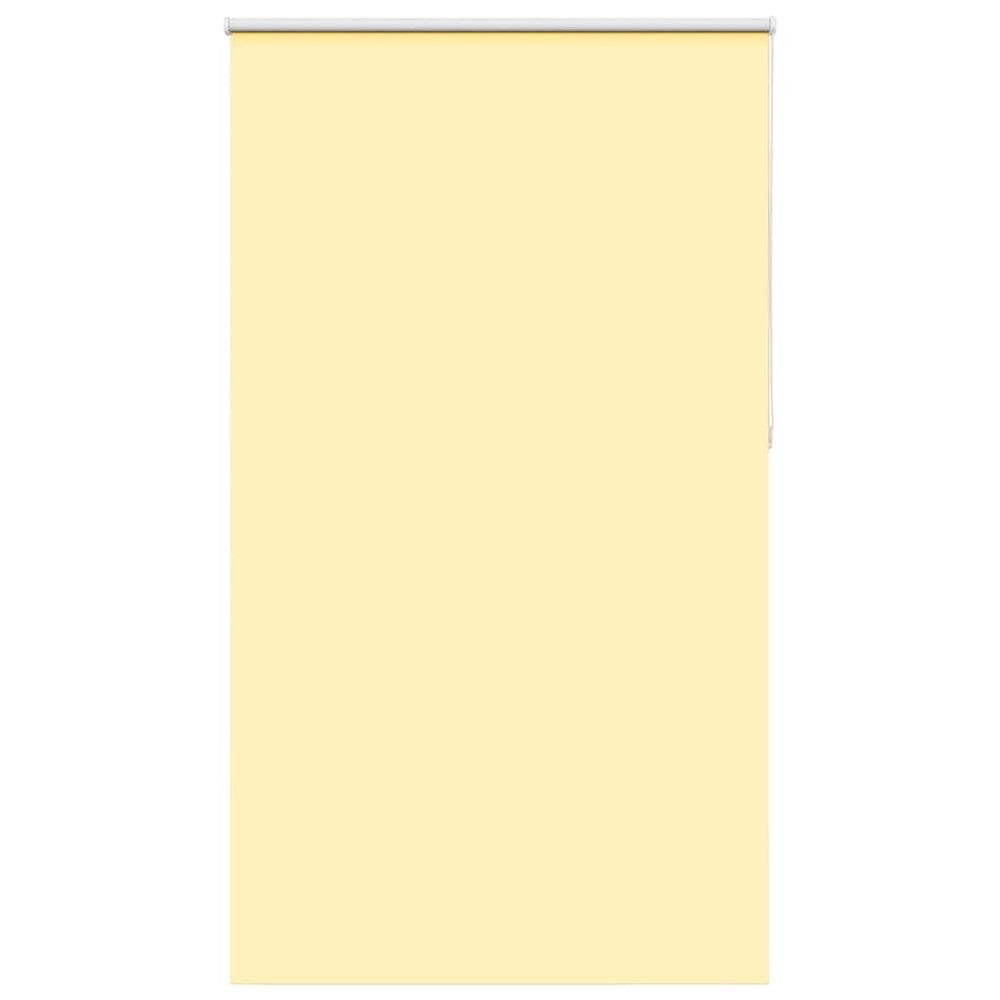 Vidaxl rolgordijn verduisterend 130x230 cm stofbreedte 126,6 cm geel