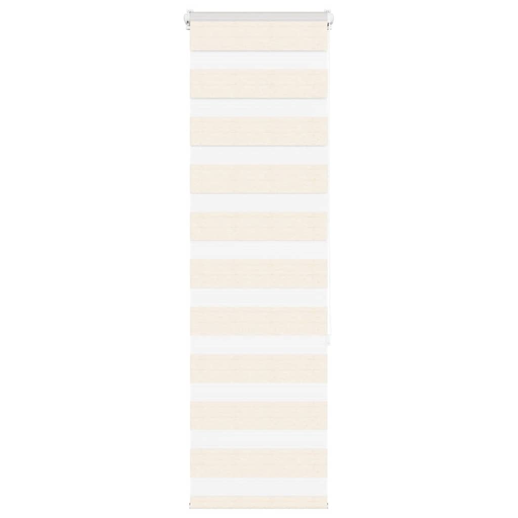 Vidaxl zebragordijn 50x150 cm stofbreedte 55,9 cm polyester marmerbeige