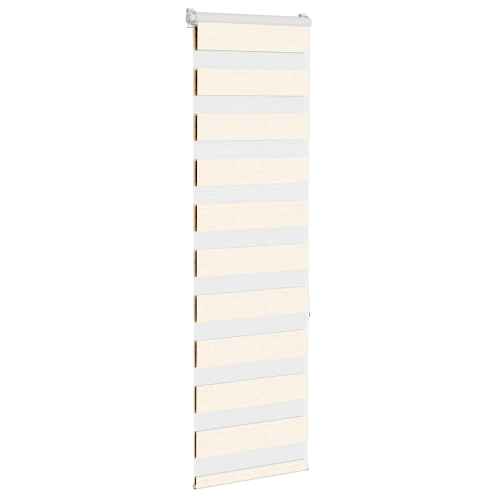 Vidaxl zebragordijn 50x150 cm stofbreedte 55,9 cm polyester marmerbeige