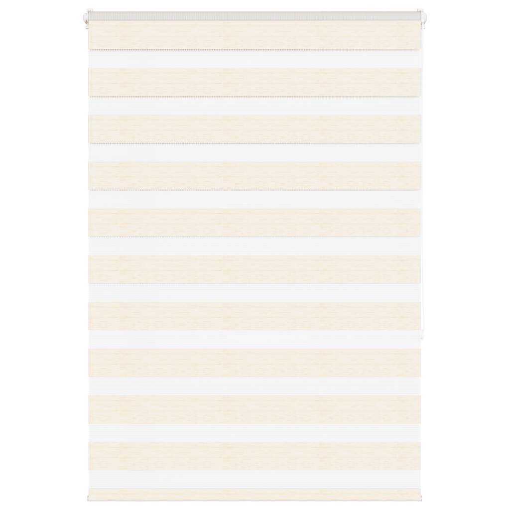 Vidaxl zebragordijn 105x150cm stofbreedte 100,9cm polyester marmerbeige