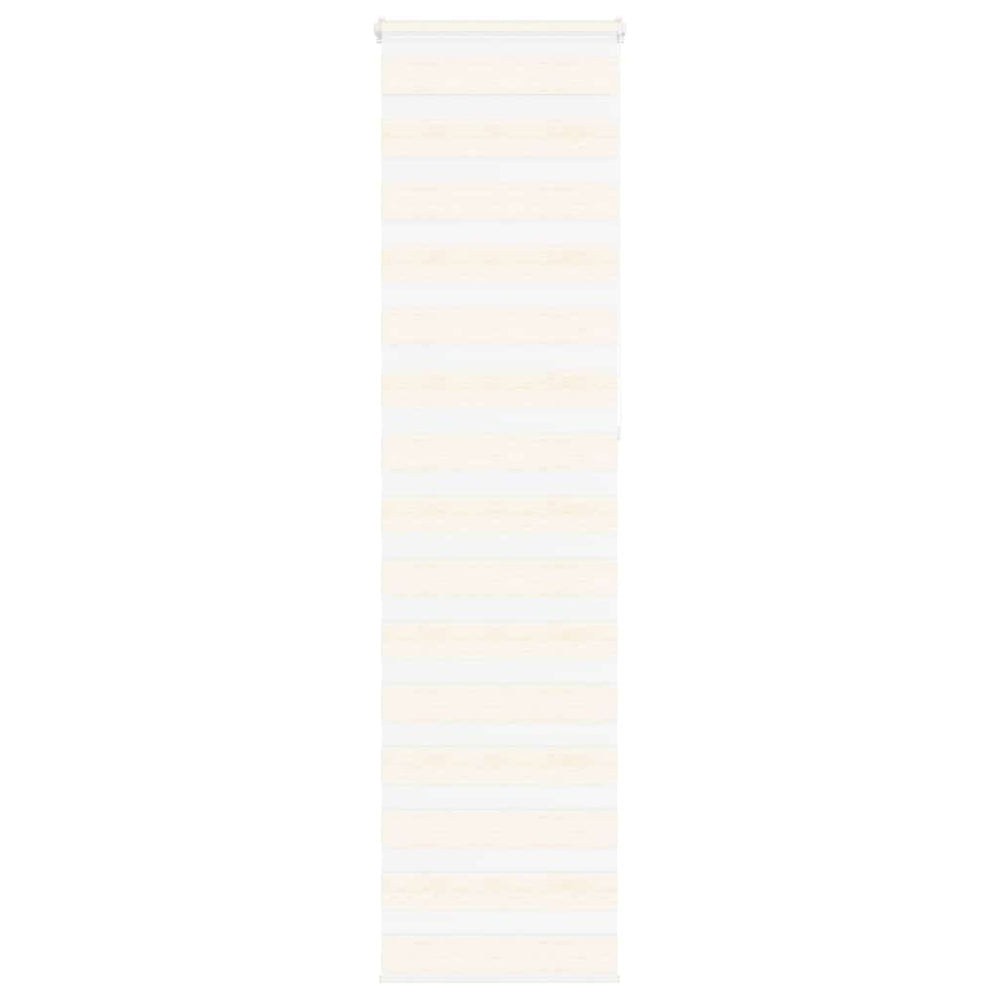 Vidaxl zebra rolgordijn 60x230 cm stofbreedte marmerbeige 55,9 cm