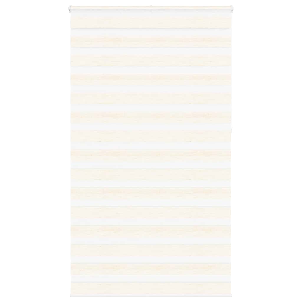 Vidaxl zebra rolgordijn 120x230 cm stofbreedte 115,9 cm marmerbeige