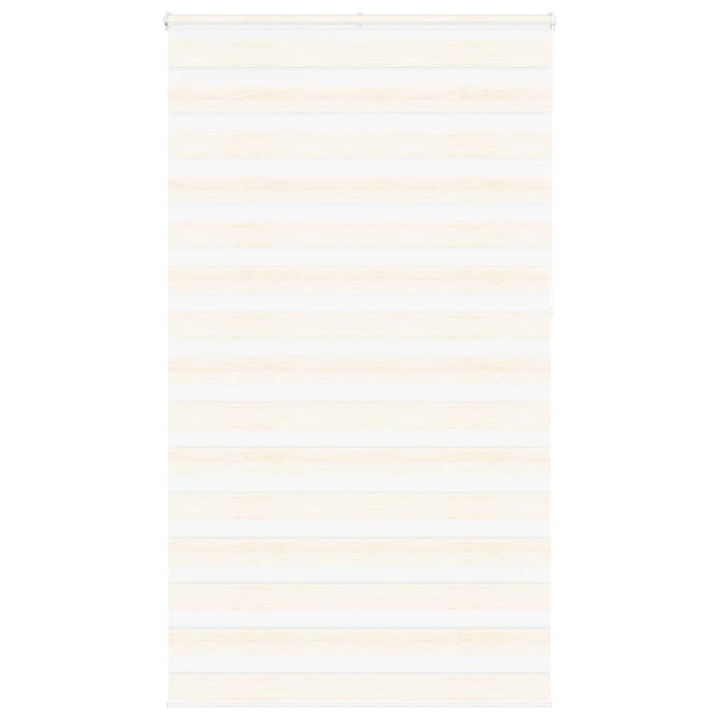 Vidaxl zebragordijn 130x230cm stofbreedte 125,9cm polyester marmerbeige