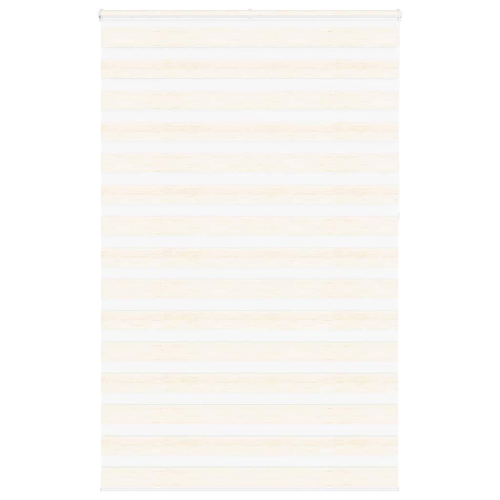 Vidaxl zebra rolgordijn 150x230 cm stofbreedte 145,9 cm marmerbeige