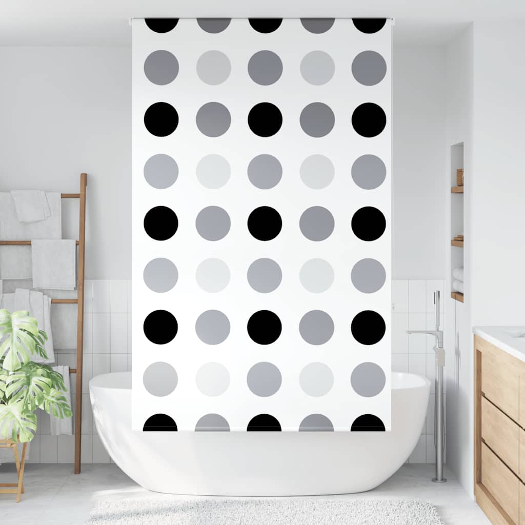Vidaxl doucherolgordijn 140x240 cm stofbreedte 136 cm