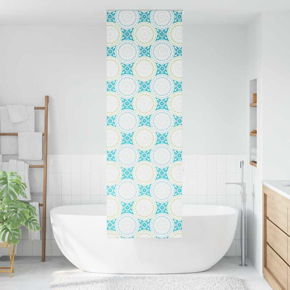 Vidaxl doucherolgordijn 80x240 cm stofbreedte 76 cm