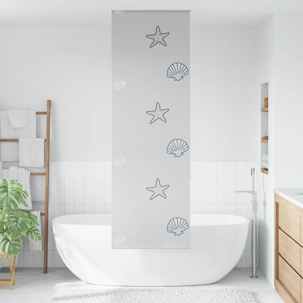 Vidaxl doucherolgordijn 70x240 cm stofbreedte 66 cm