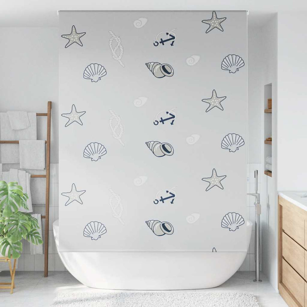 Vidaxl doucherolgordijn 150x240 cm stofbreedte 146 cm