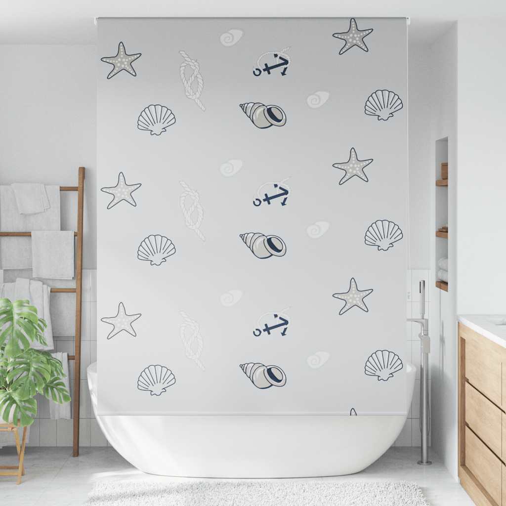 Vidaxl doucherolgordijn 160x240 cm stofbreedte 156 cm