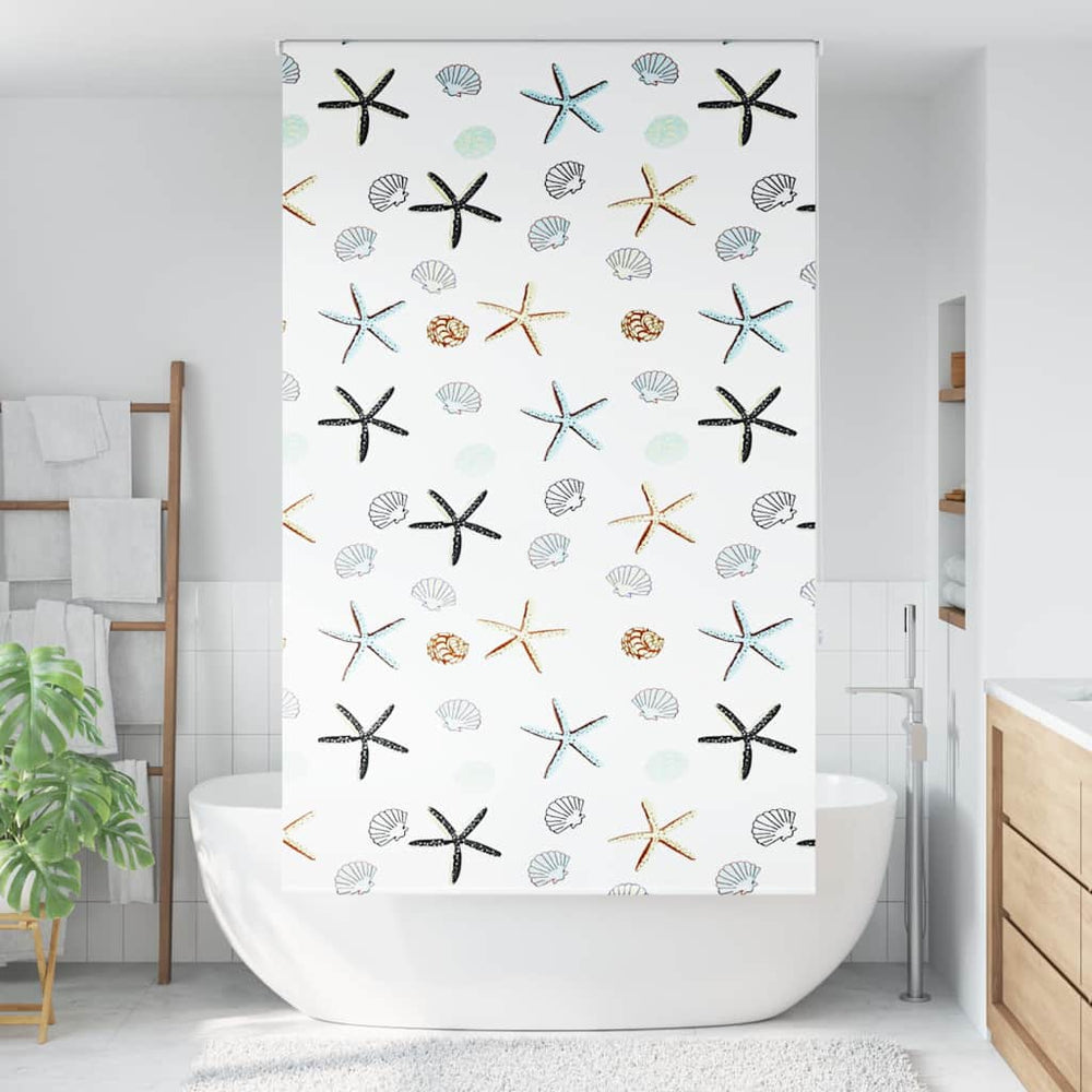 Vidaxl doucherolgordijn 140x240 cm stofbreedte 136 cm